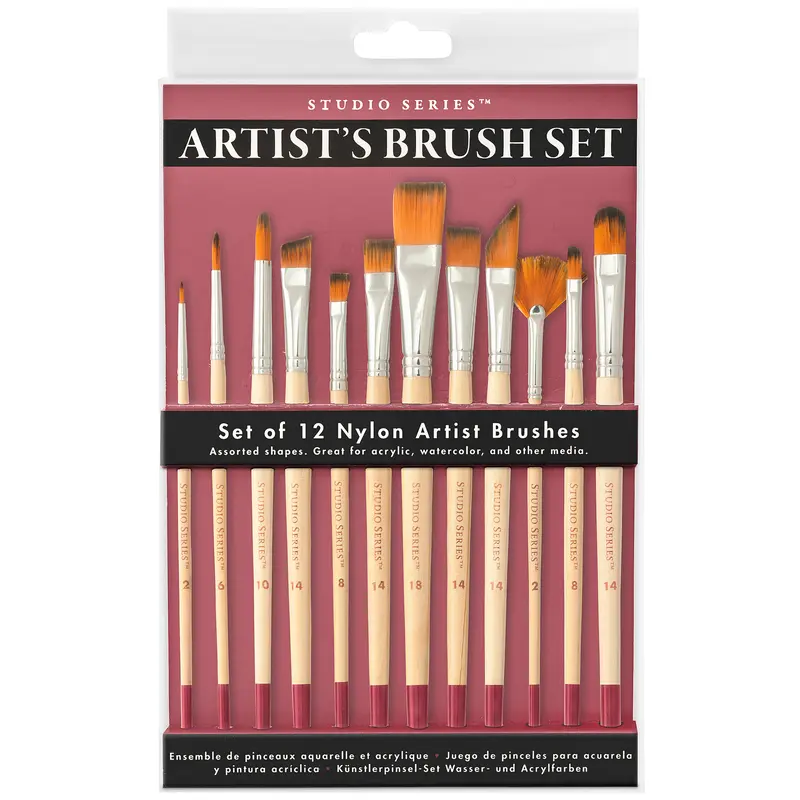 Artist's Paintbrush Set: Studio Series