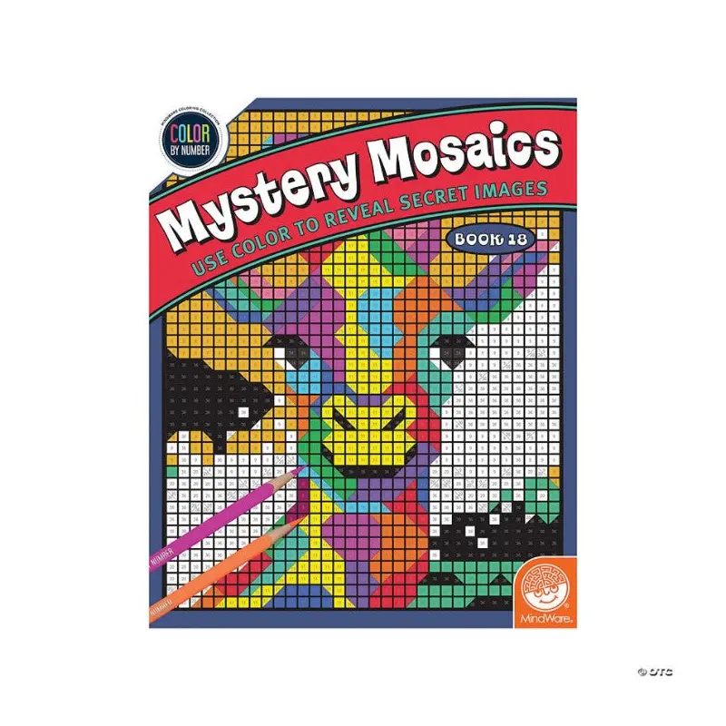 Color By Number: Mystery Mosaics - Book 18