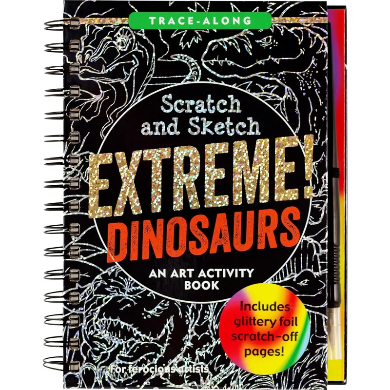 Extreme Dinosaurs: Scratch & Sketch