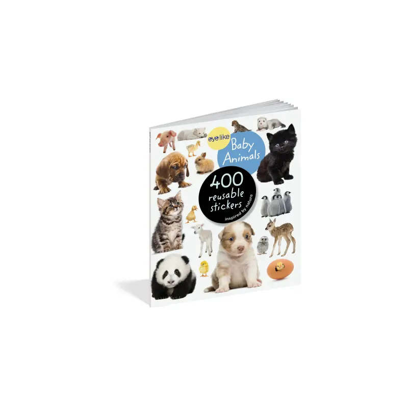 Baby Animals: Eyelike Reuseable Stickers