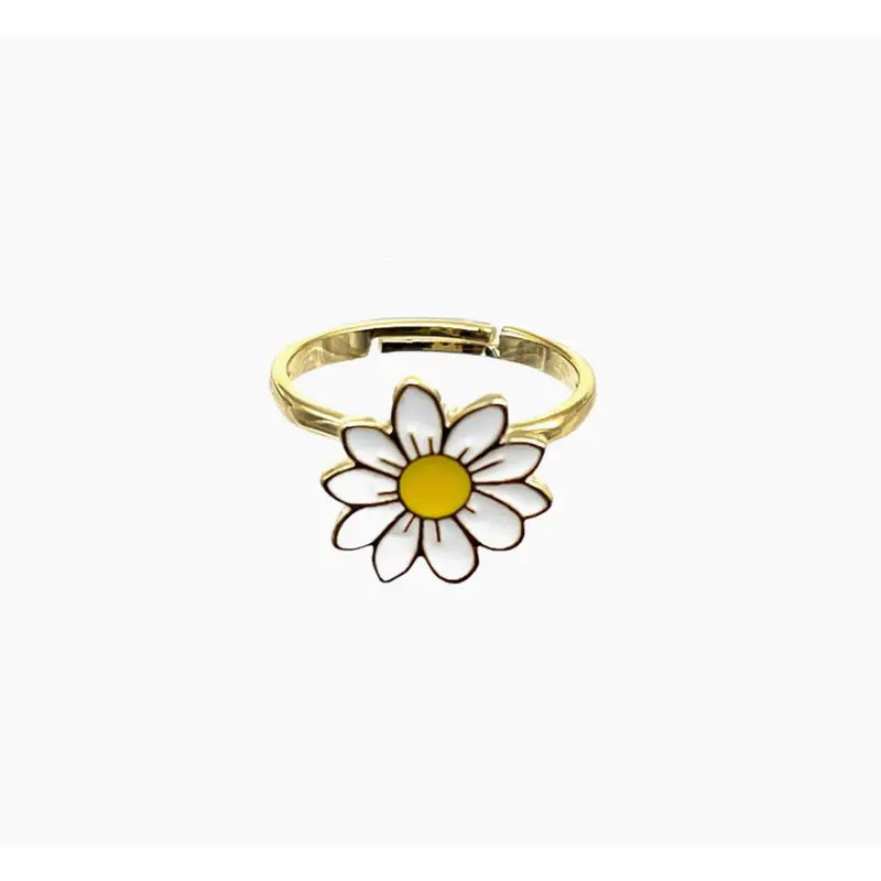 Daisy Fidget Spinner Ring