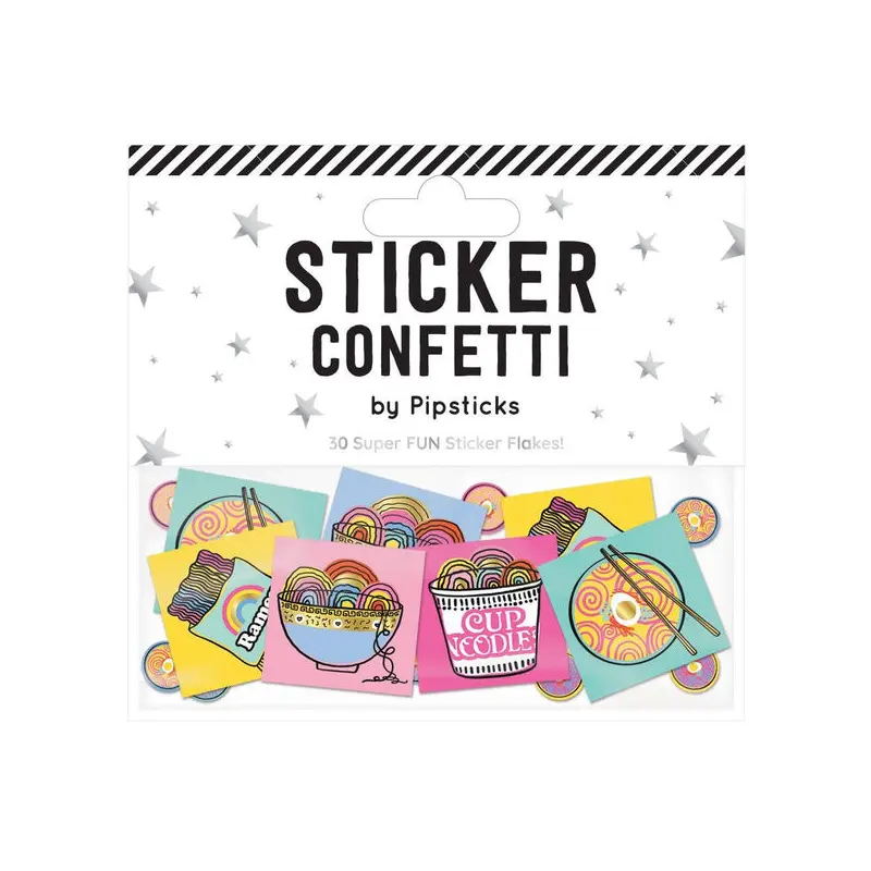 Ra-Ra-Ramen Sticker Confetti