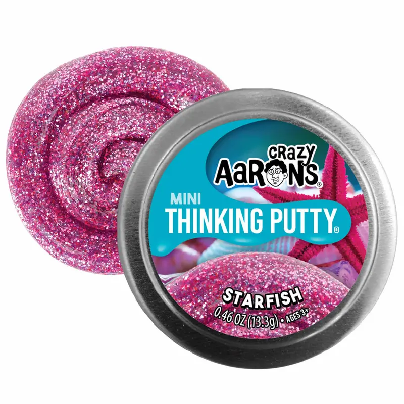 Thinking Putty: Mini Starfish - 2" Tin