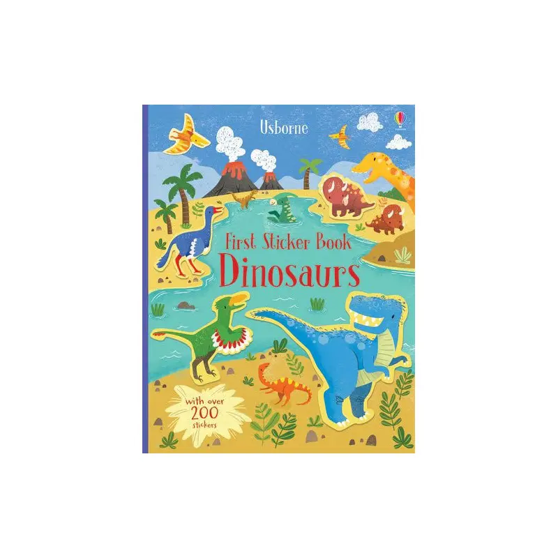 First Sticker Book Dinosaurs