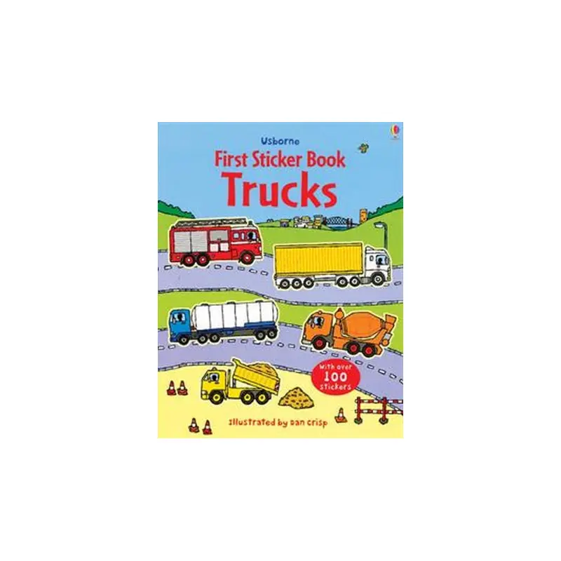 First Sticker Book Trucks