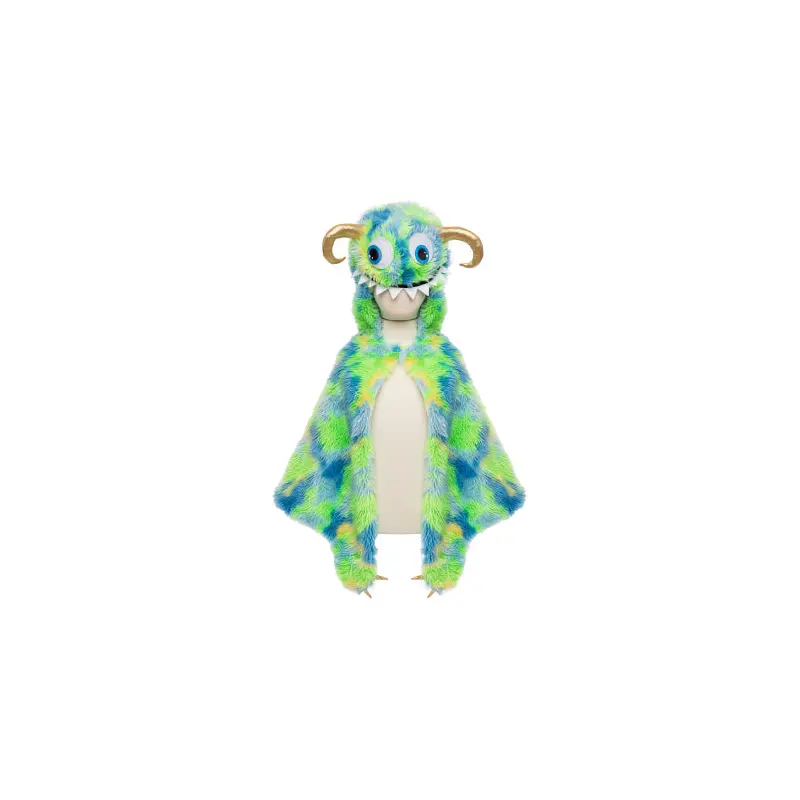 Swampy The Monster Cape Green/Blue Size 4-6