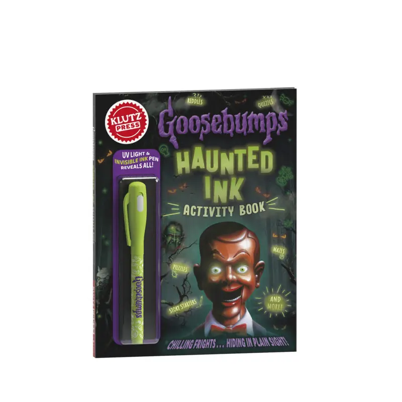 Goosebumps Haunted Ink Activity Book