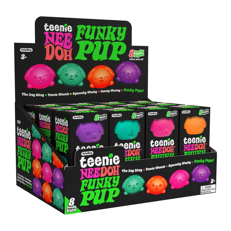 Teenie Funky Pup NeeDoh (Sold Separately)