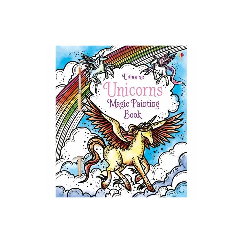 Unicorns Magic Painting Book