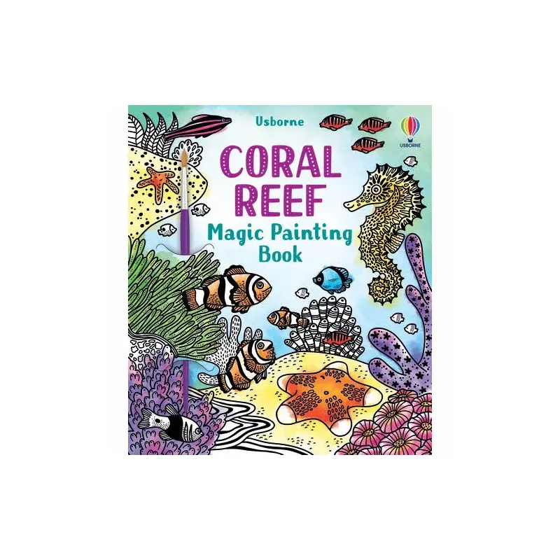 Coral Reef Magic Painting Book