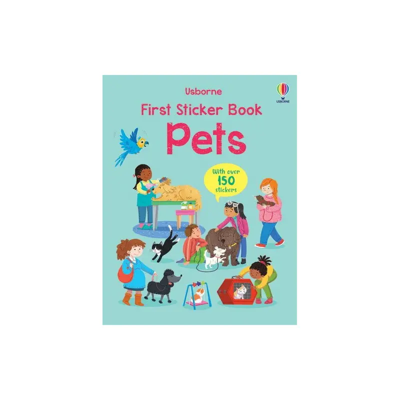First Sticker Book Pets