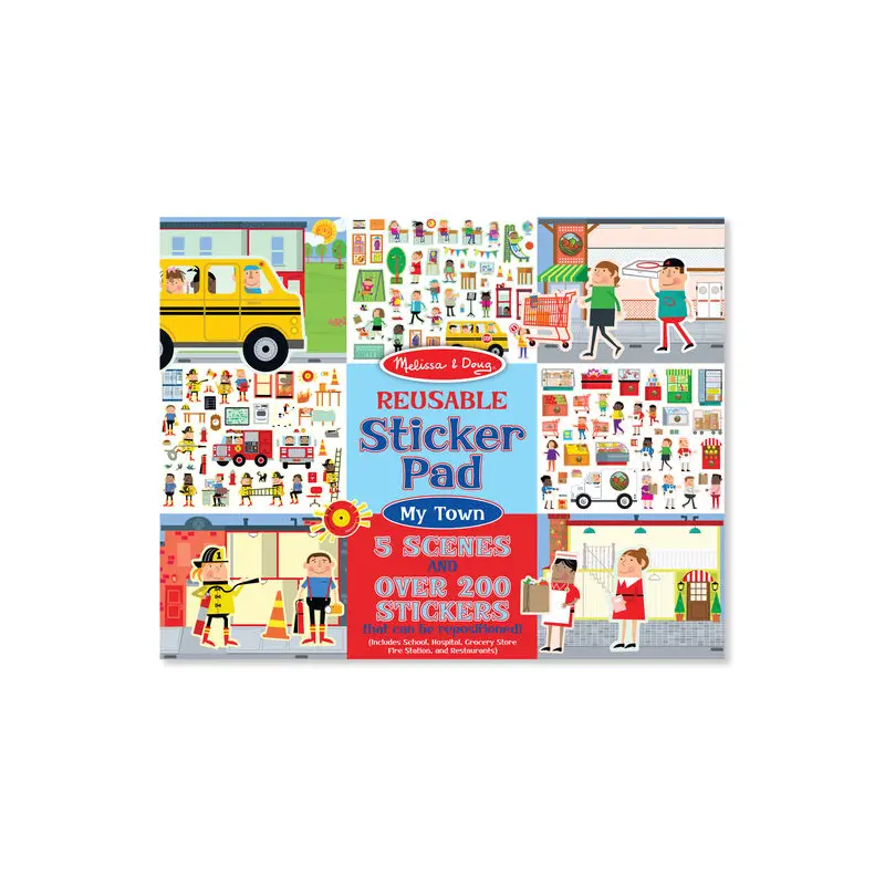 Adventure Pad: Reusable Sticker Pad