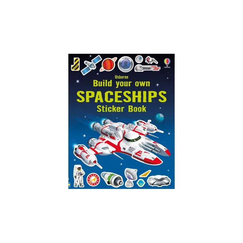 Build Your Own Spaceships Sticker Book