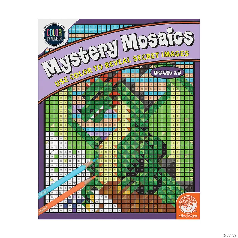 Color By Number: Mystery Mosaics - Book 19