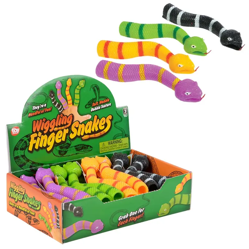 5.5" Finger Snake (Sold Separately)