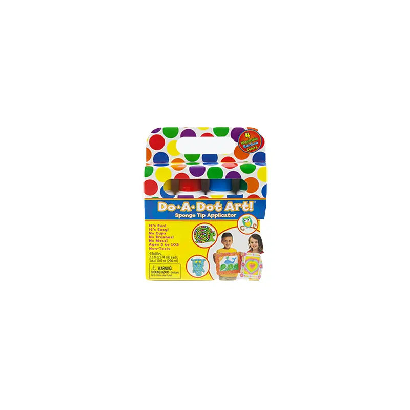 Do-A-Dot: Rainbow Dot Markers - 4 Pk