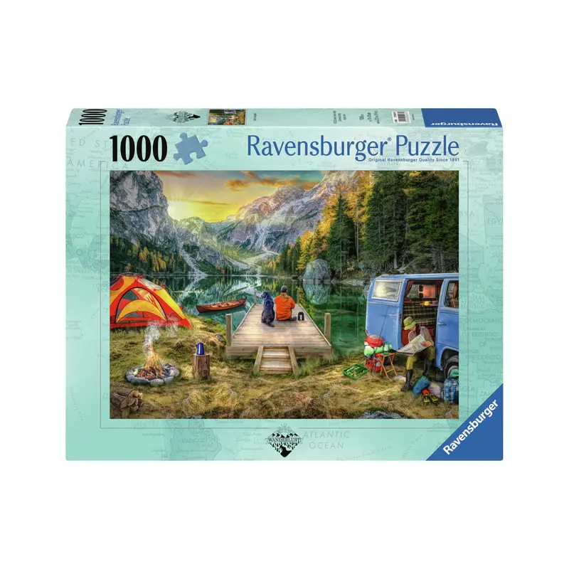 Wanderlust: Calm Campsite - 1000 Pc Puzzle