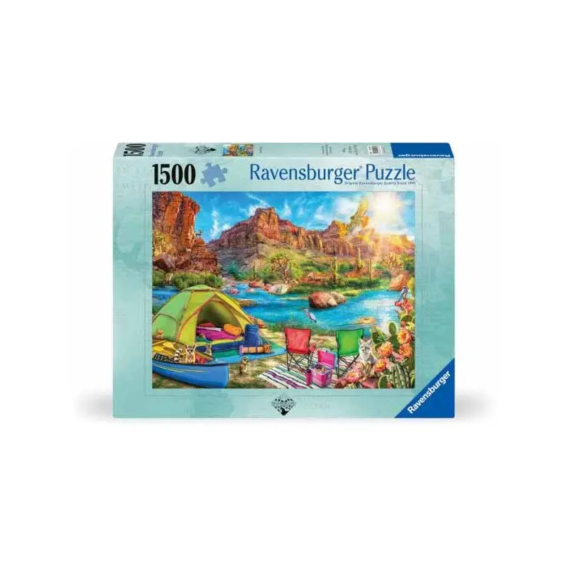 Wanderlust: Canyon Camping - 1500 Pc Puzzle