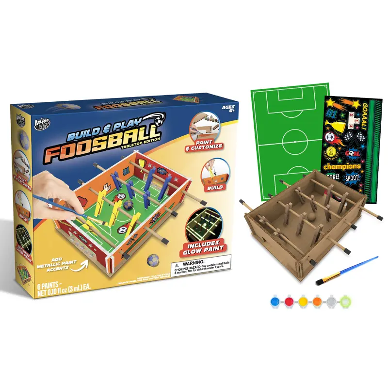 Build and Play Foosball Table