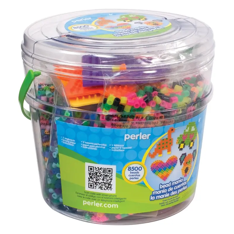Perler Lg Bucket - Bead Mania