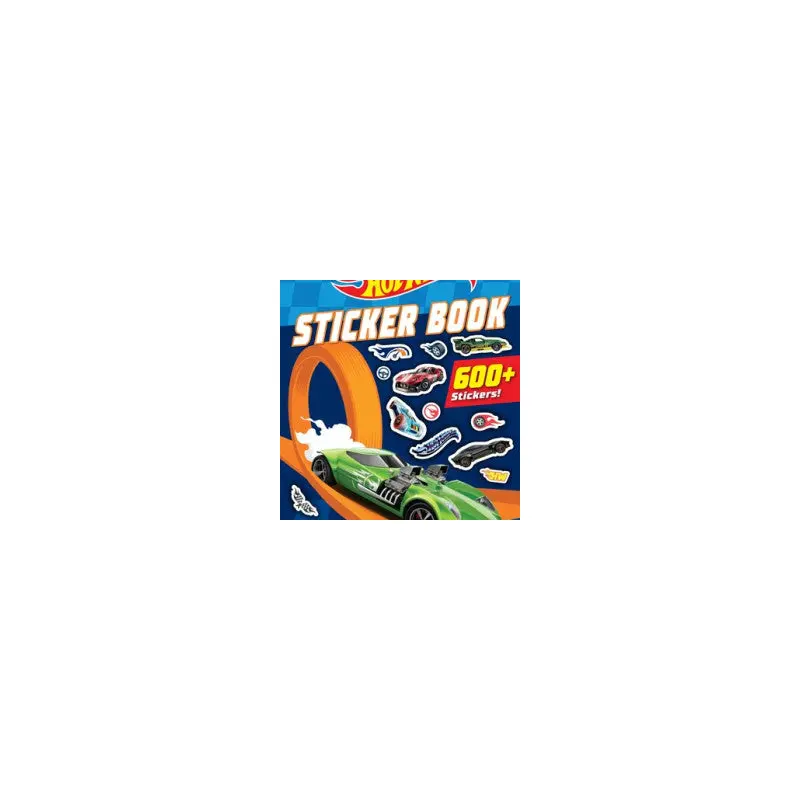 Hot Wheels Sticker Book