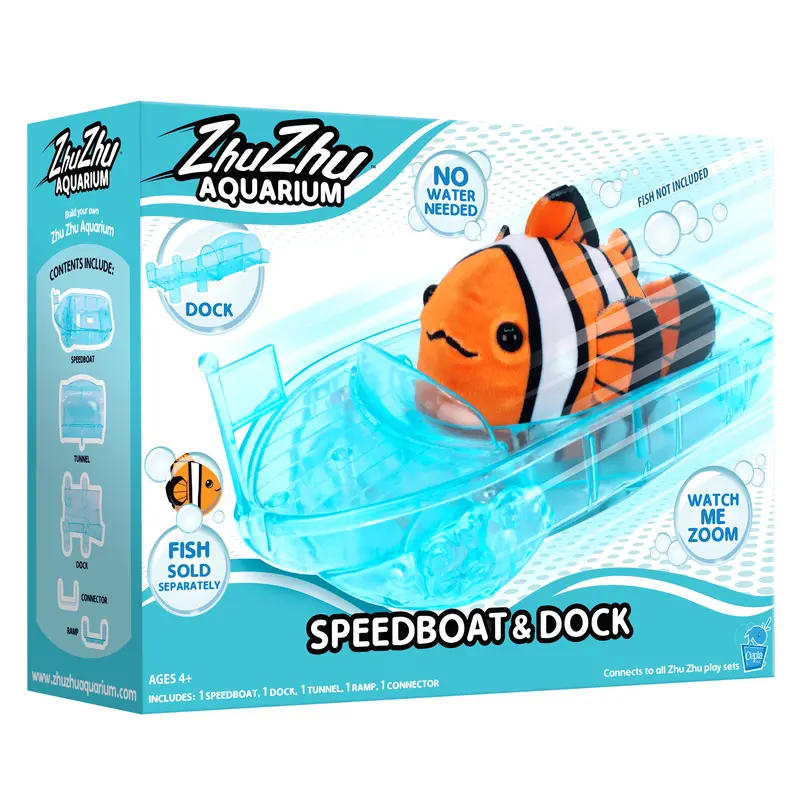Zhu Zhu Aquarium Speedboat & Dock