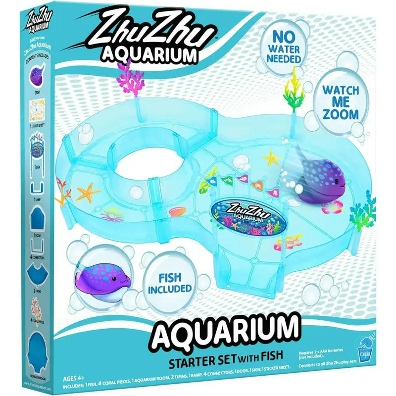 Zhu Zhu Aquarium Starter Set With Fish