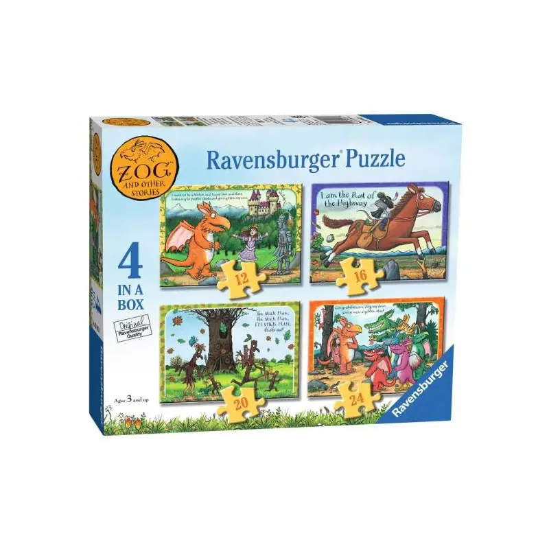 Zog & Other Stories Puzzles 4-in-a-Box