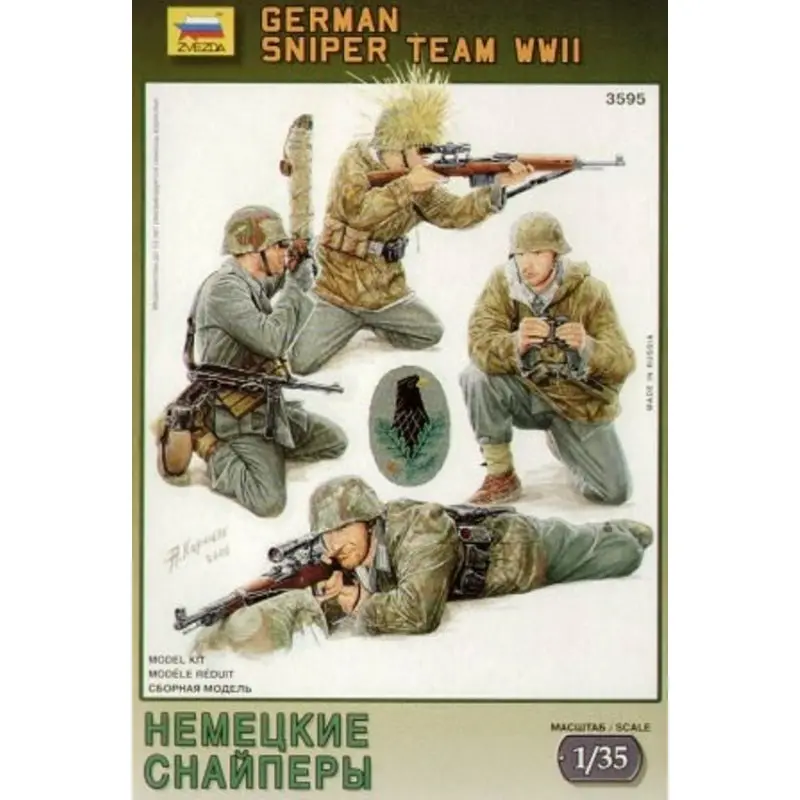 Zvezda German Sniper Team WWII