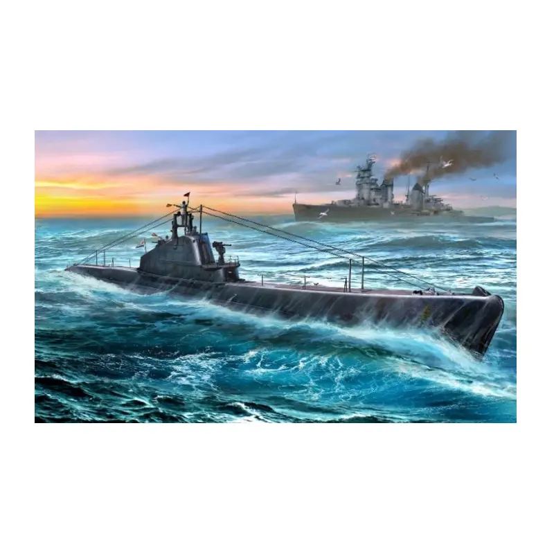 Zvezda Soviet WWII Submarine Shchuka (Shch) Class 1:144