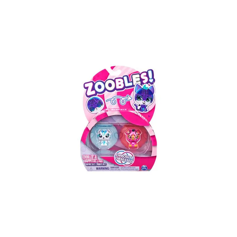 Zoobles & Happitat 2 Pack