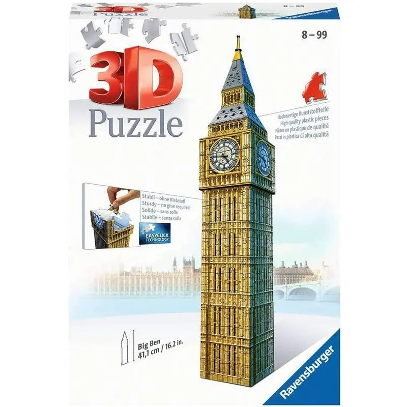3D Big Ben Puzzle