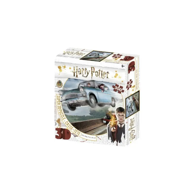 3D Harry Potter Ford Anglia 500pc