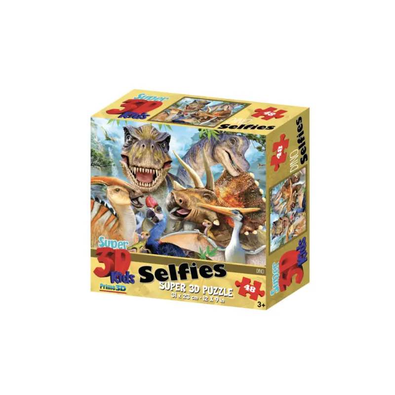 3D Selfies Dino 48pc