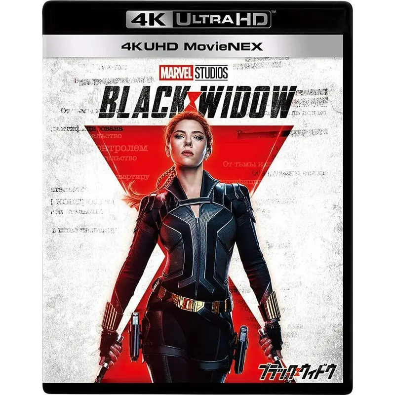 Black Widow 4K ULTRA HD 3D Blu-ray Digital Copy MovieNEX World Blu-ray JAPAN