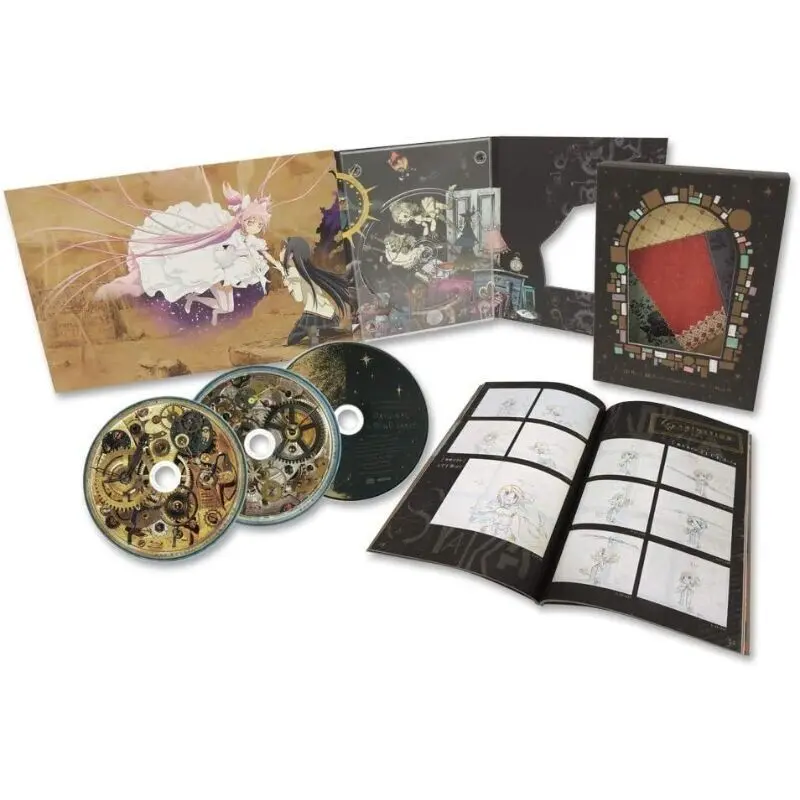 Puella Magi Madoka Magica Movie Rebellion Limited Edition Blu-ray CD JAPAN