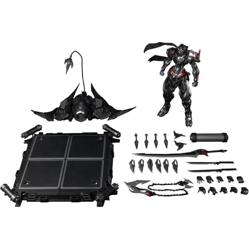 ZEN Of Collectible Shadowfolk- Senmei Black Ghost CD-07B Alloy Action Figure