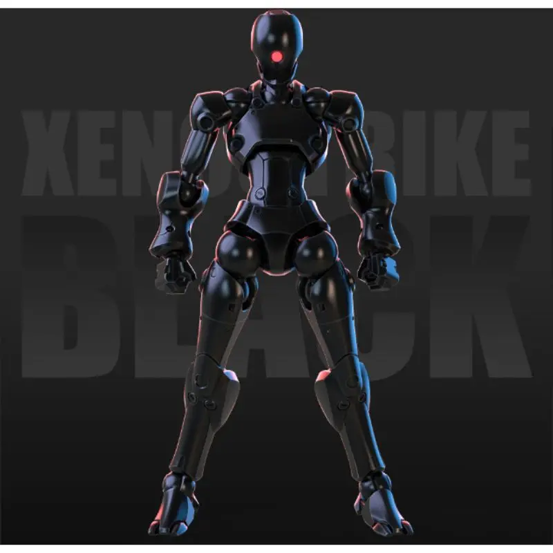 3 min project Series Qiang Gong Yi Ren Metallic Black 1/18 Model Kit JAPAN