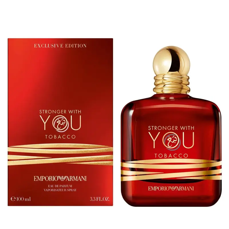 Emporio Armani Stronger With You Tobacco Giorgio Armani Eau De Parfum for Men 100ml