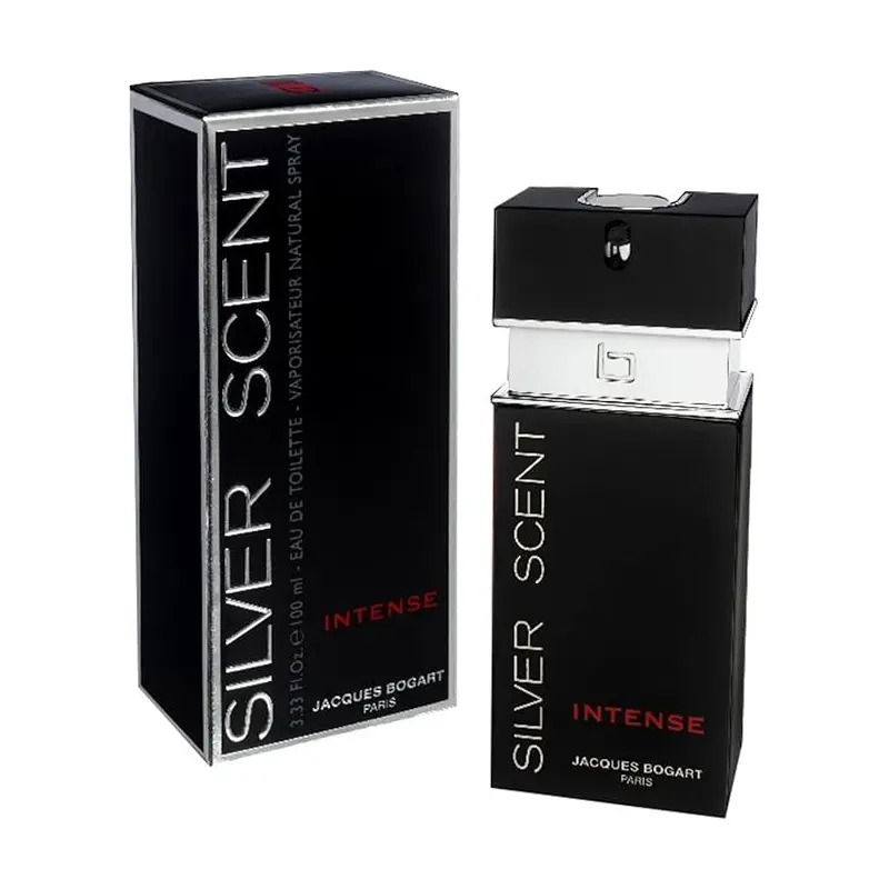 Jacques Bogart Silver Scent Intense Eau De Toilette for Men 100ml