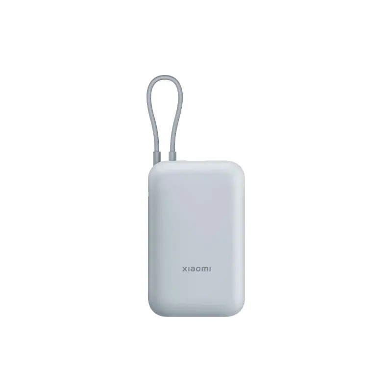 Xiaomi Power Bank 10000mah (Integrated Cable) Ice Blue BHR9073GL