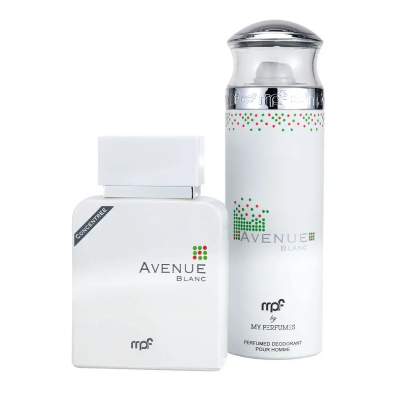 Avenue Blanc Eau De Parfum 100ml + Deodorant 200ml Set