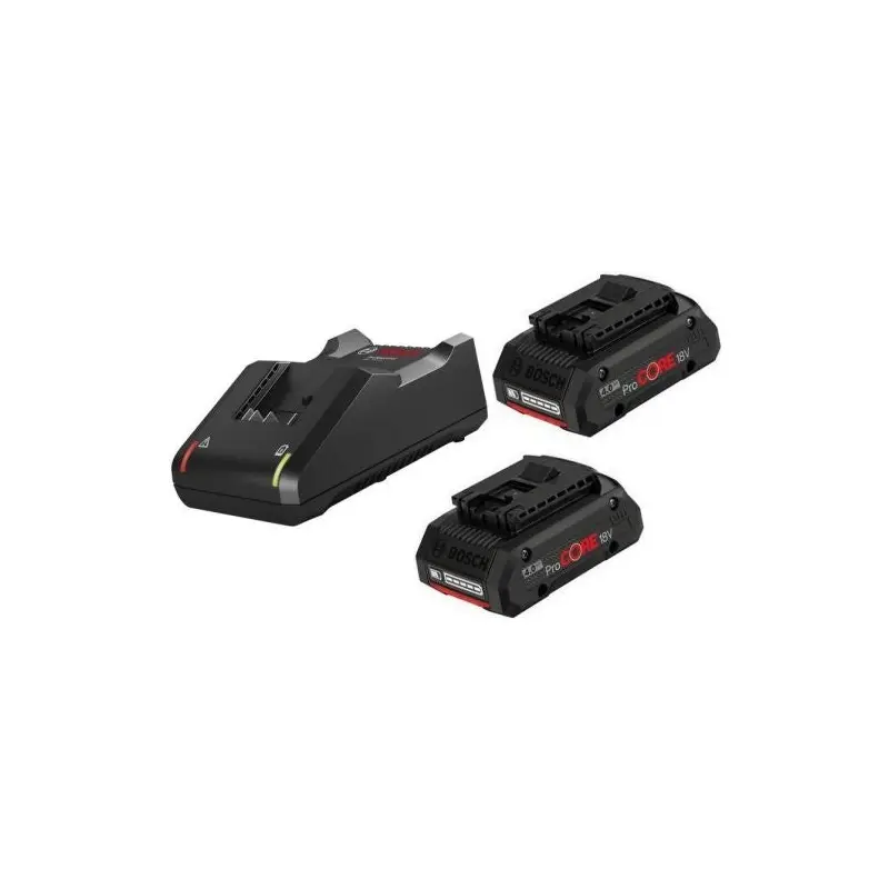 Bosch 2 Battery 18 V 4 AH + GAL18 V- 40 Charger