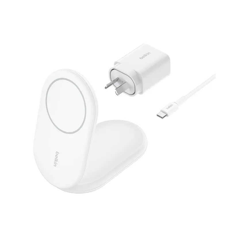Belkin Boostcharge Qi2 Magsafe Charger 15W White WIB007myWH