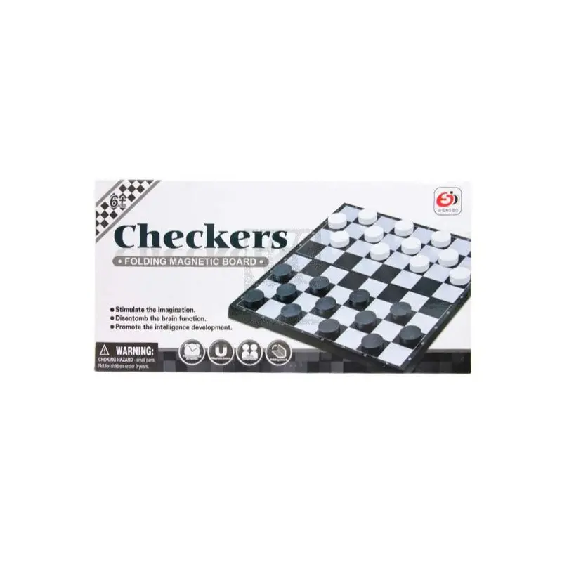 Magnetic Checkers Size 30.5x30.5cm S2202-1