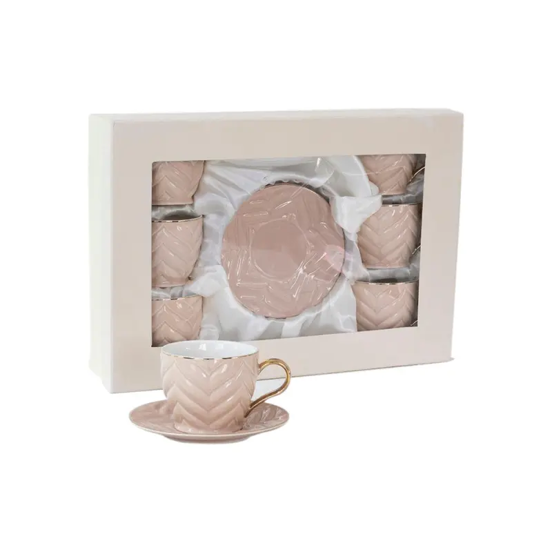 Decopor Milk Cup Set- 6 Pieces Set