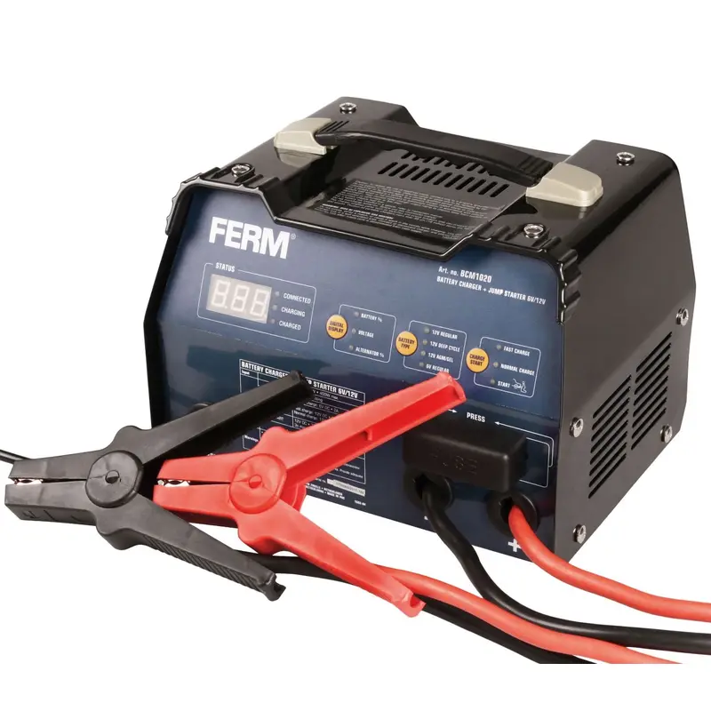 Ferm Charger/Starter 6V/12V DC 2A