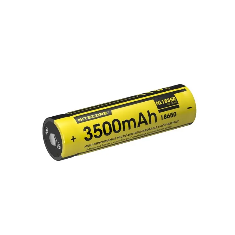 Nitecore Mirco-USB Directly Rechargeable Li-ion Battery 3.6v NL1835R