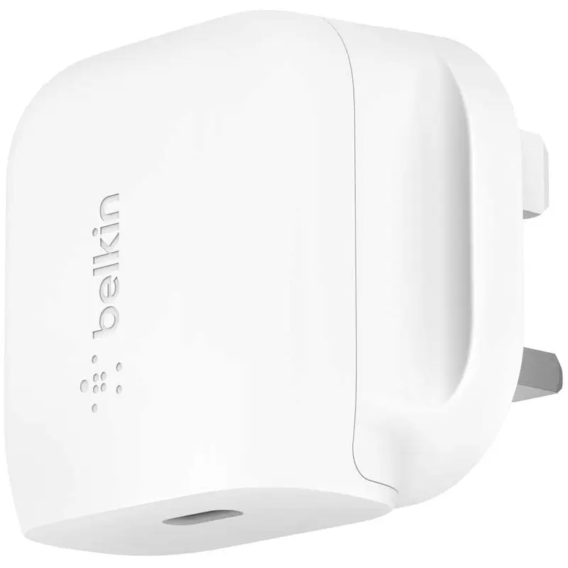 Belkin 20W USB C PD Wall Charger WCA003MYWH