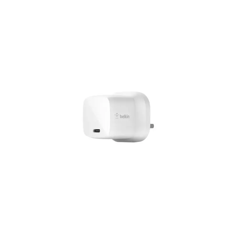 Belkin Boost Charge USB C PD GaN Wall Charger 30W WCH001myWH